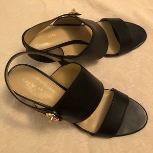 Coach Marla Turnlock dress Sandal